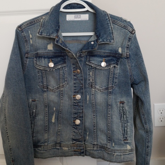 Zara Jackets & Blazers - Zara Denim Jacket Size L